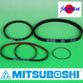 Flexible, lightweight & thin Mitsuboshi Belting RUBBER strong timing belt for precision equipment and IT systems. Made in Japan